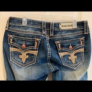 Rock Revival Jean Pants Angie Capri Size 31